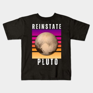 Reinstate Pluto Kids T-Shirt